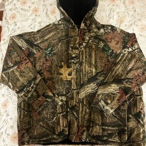Mossy Oak Camouflage Jacket - Brown and Green